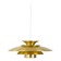 Danish vintage Roma2 pendant lamp by Junge, 1980s