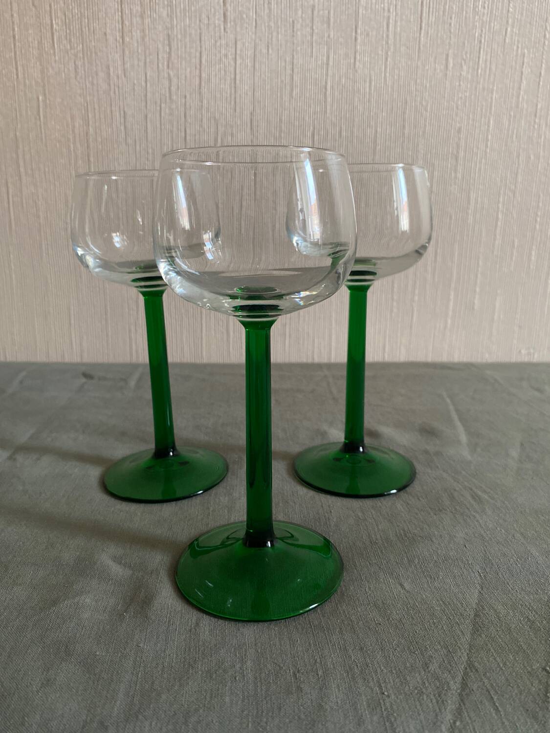 6 Alsace wine glasses