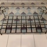Wrought iron coffee table