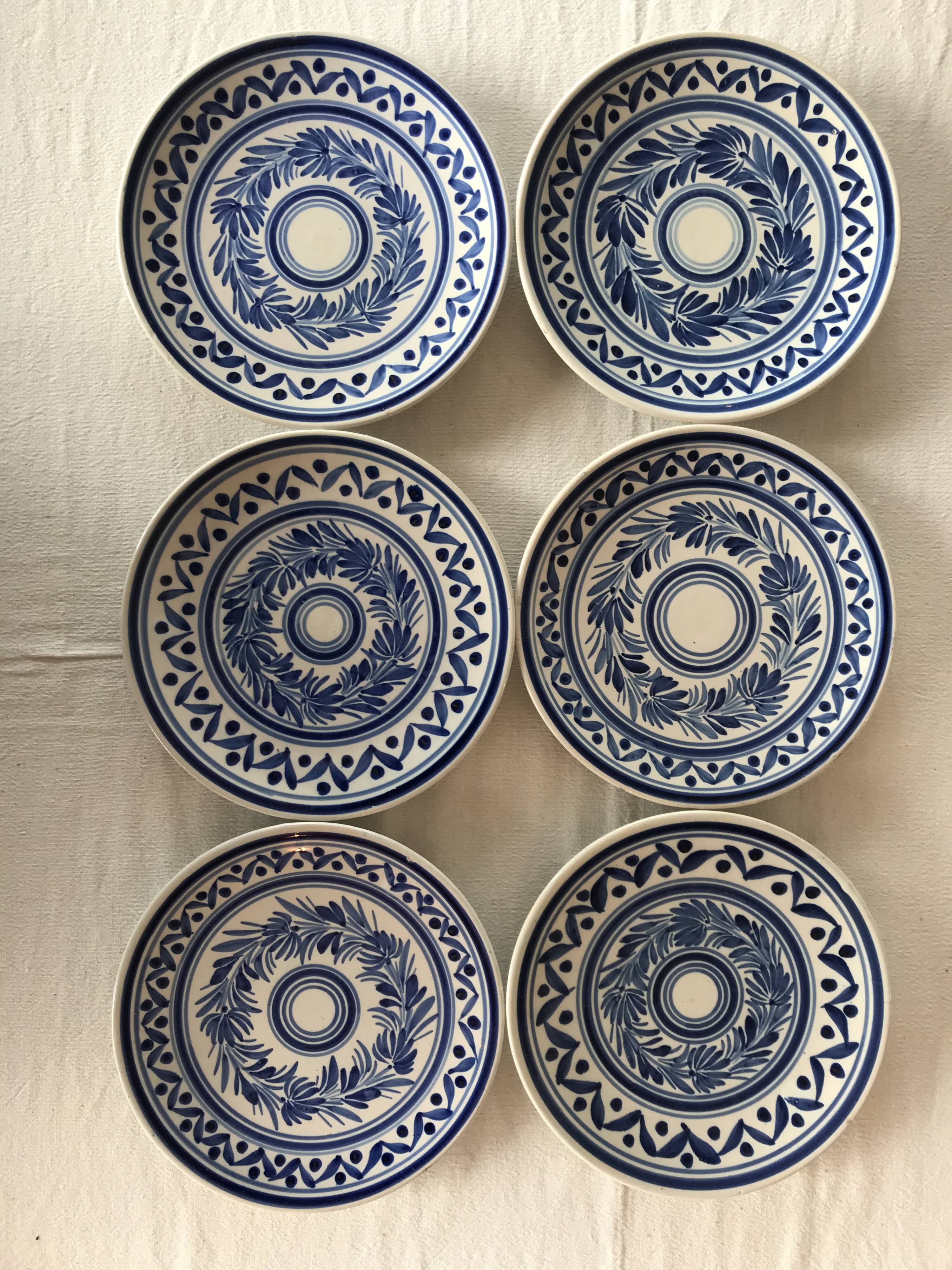 Henriot Quimper plates