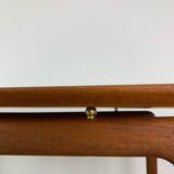 Danish teak coffee table, 1950s