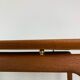 Danish teak coffee table, 1950s