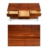 Scandinavian-style design console with 3 drawers