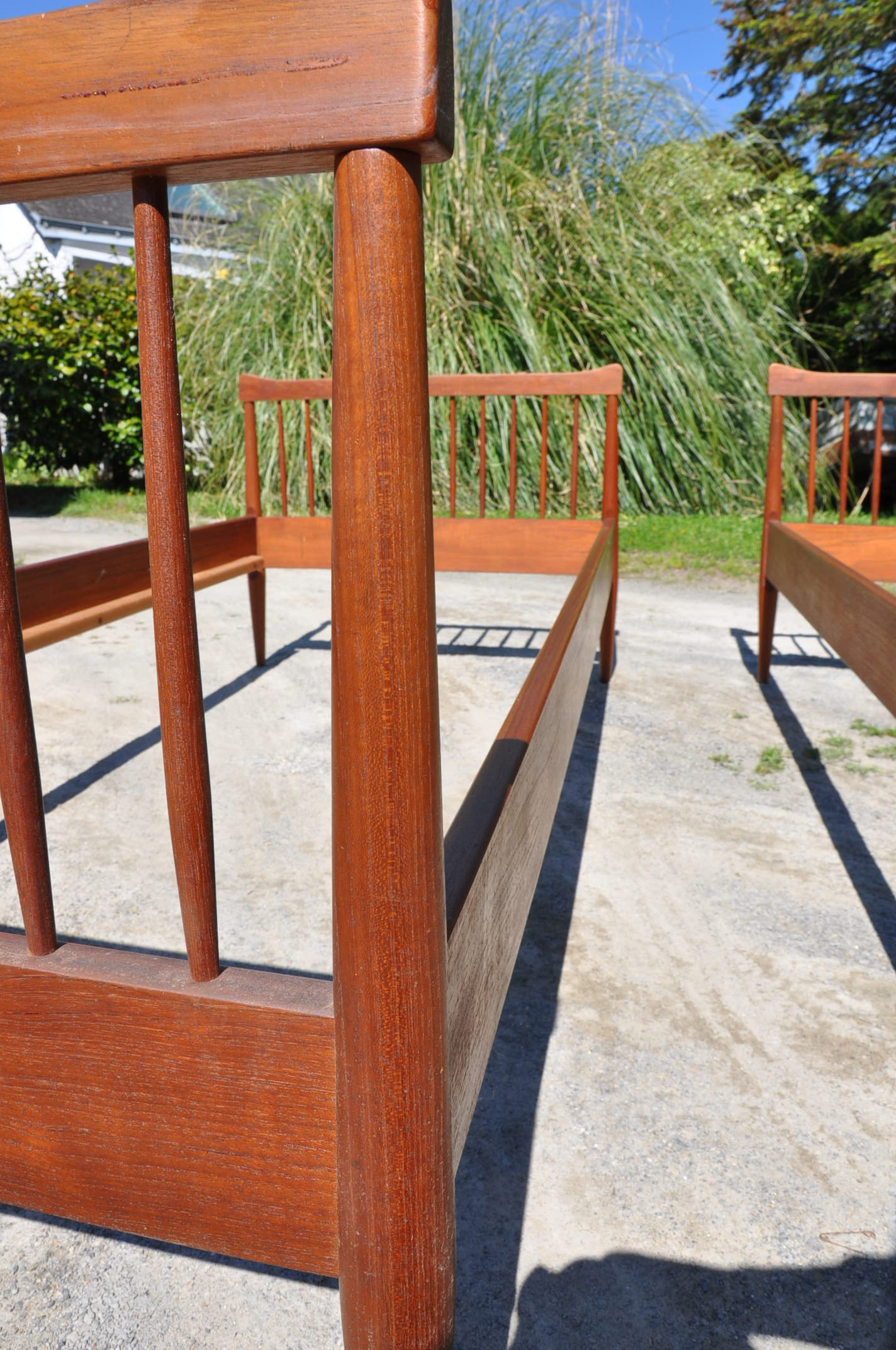 Pair of Scandinavian beds