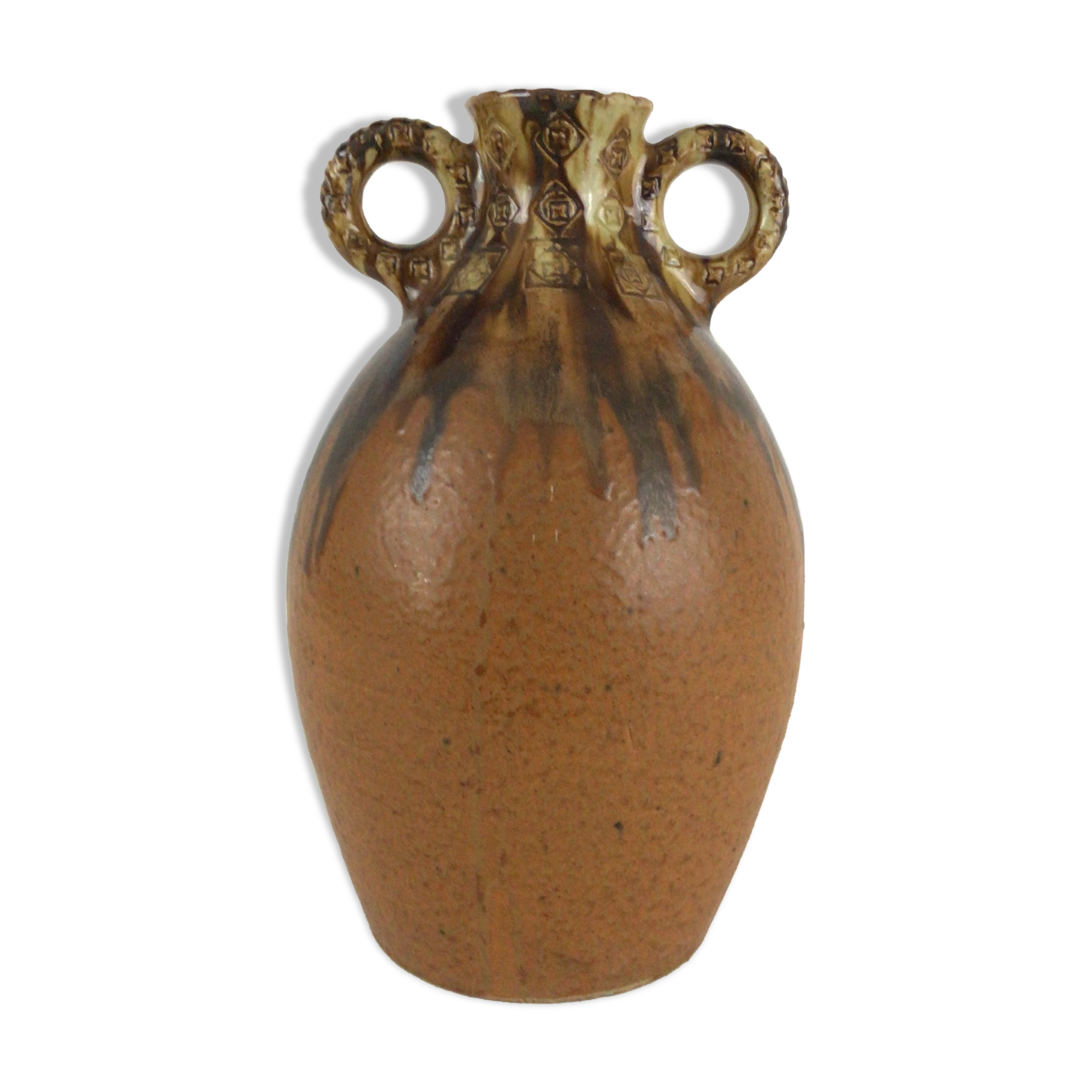 Sandstone vase by Talbot La Borne