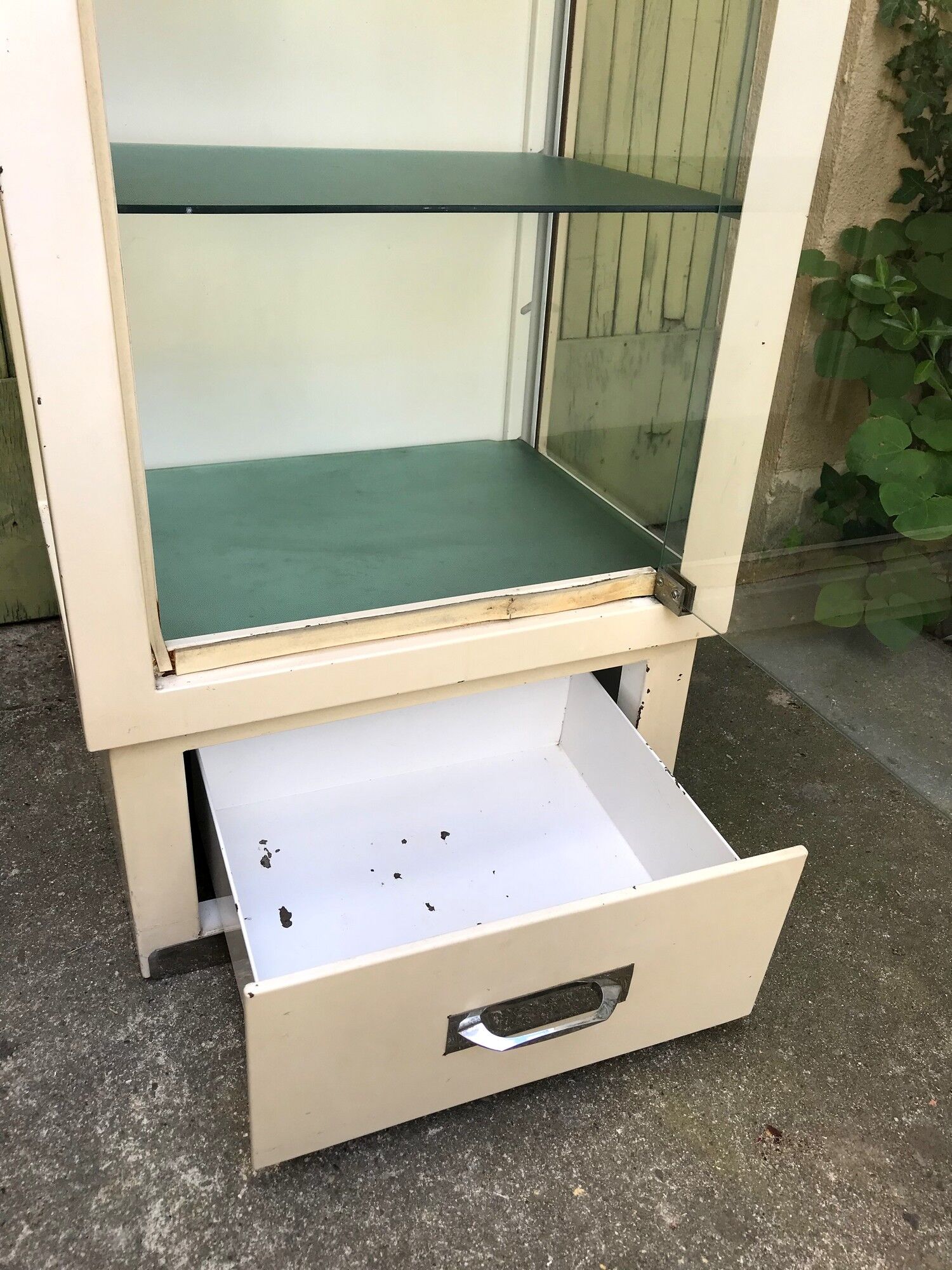 Vintage medical cabinet 70s