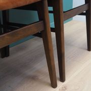 Set of six beech chairs, Danish design, 1960s, production: Denmark