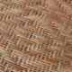 Antique rattan bistro chair