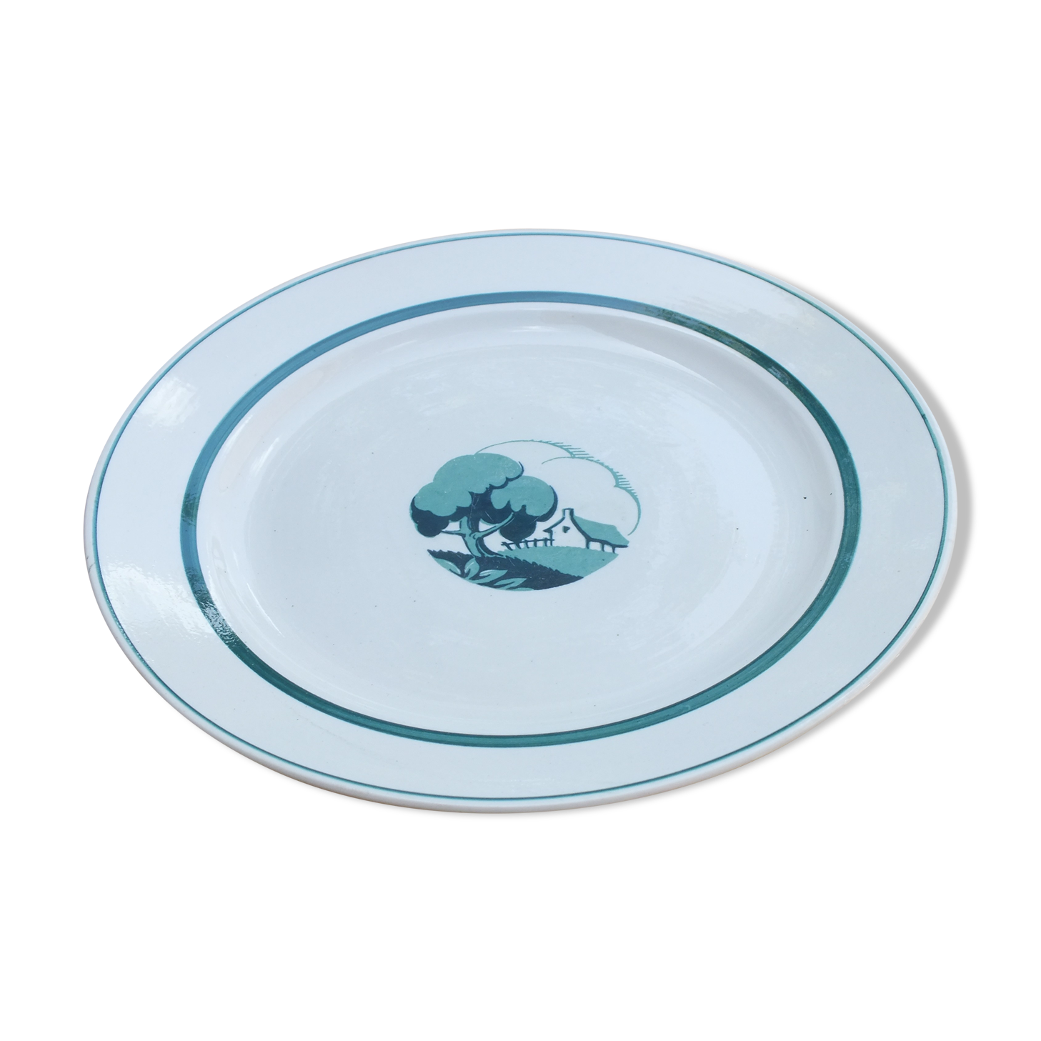 Low cut, vintage display Sarreguemines Arlette service