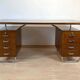 Vintage Bauhaus Oak Veneer Desk from Mücke & Melder, 1940s