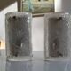 Toni Zuccheri for Venini in Murano, Italy 1960 Pair of wall sconces