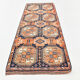 Tapis de couloir vintage large 4 x 10, 110 x 323 cm.
