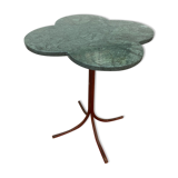 Table pedestal marble clover