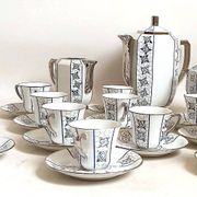 Art Deco coffee service 14 pieces