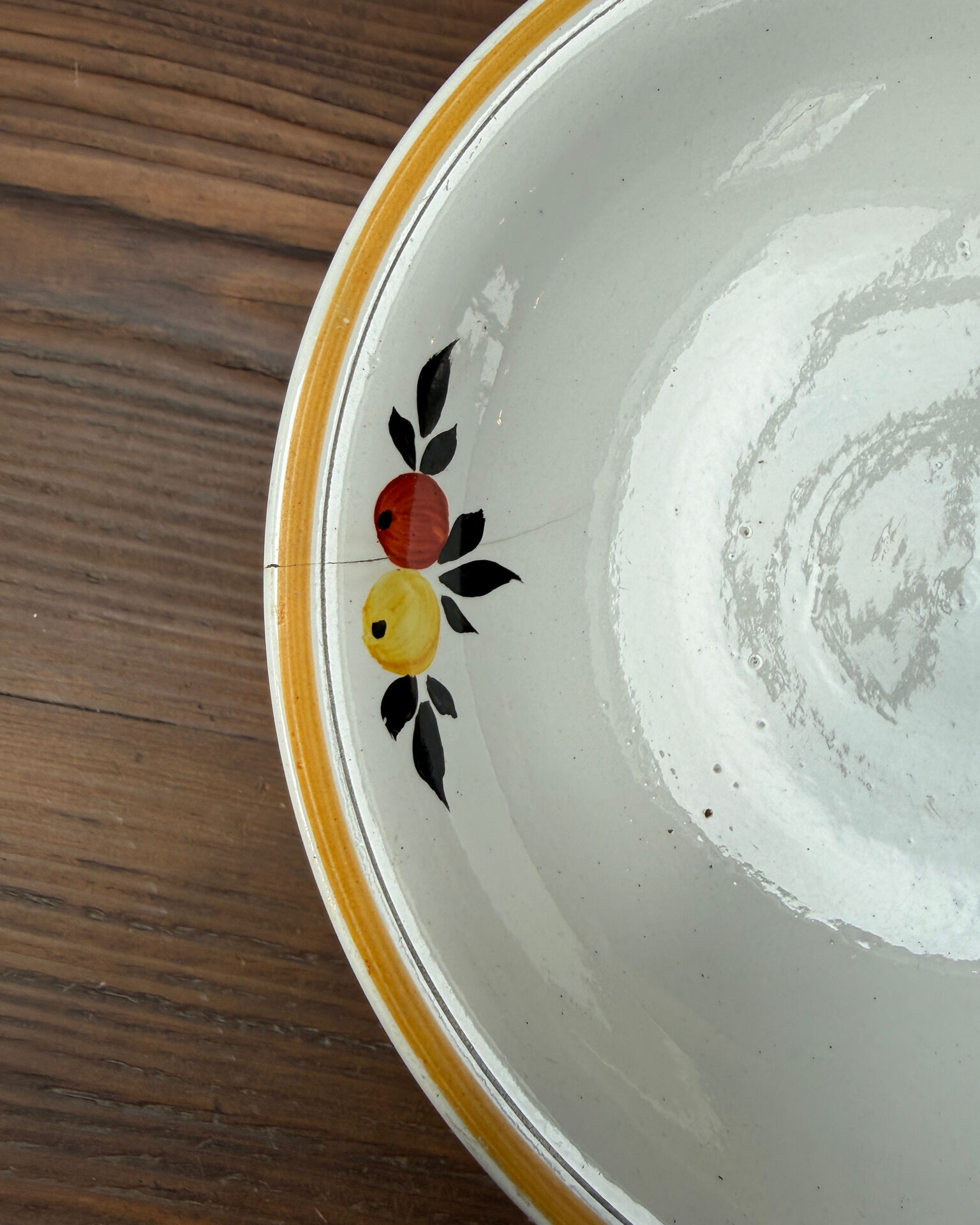 Moulin des Loups salad bowl, Granit model