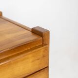 Regain House. Elm chest of drawers. Circa 1970.