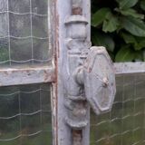 Window L107xH174 industrial curved metal glass roof frame reinforced glass