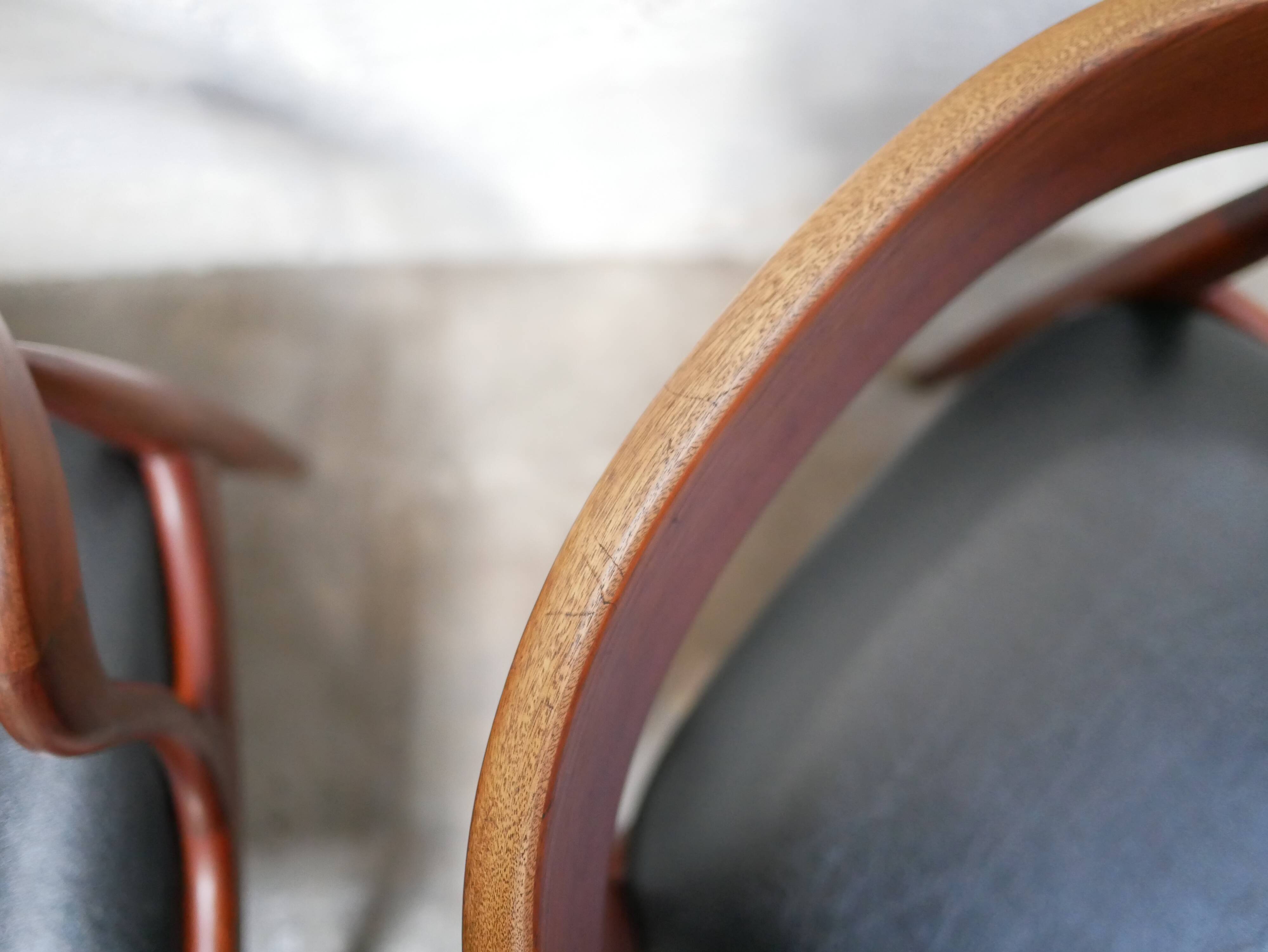 Scandinavian teak chair by J. Andersen for Uldum Mobelfabrik