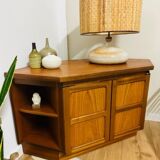 Nathan Furniture low corner unit in teak