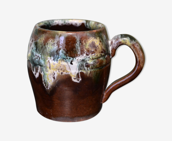 Tasse artisanale multicolore