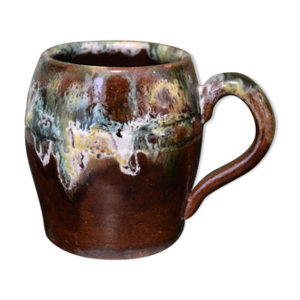 Tasse artisanale multicolore