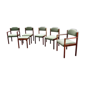 Série de chaises scandinave fauteuil