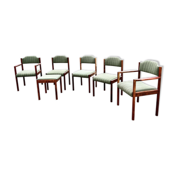 Scandinavian chair series armchair ottoman chair in rosewood