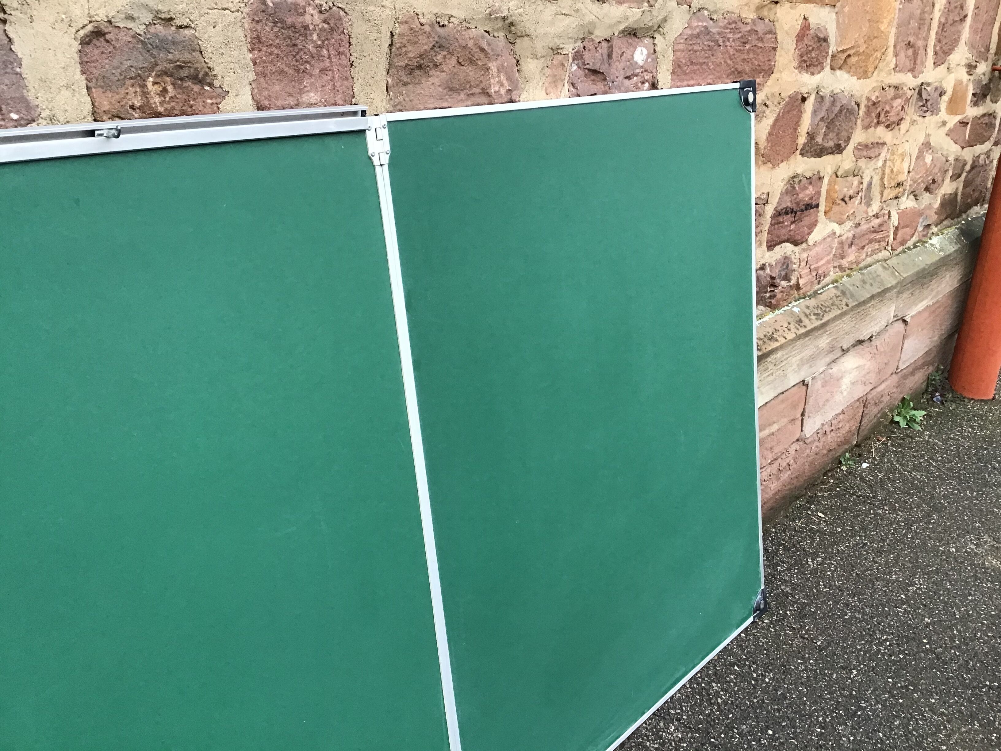 Old school board triptych restaurant vintage bar