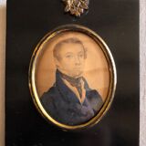 19th century miniature portrait