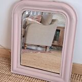 Louis Philippe powder pink mirror