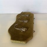 Key Hanger Range Key Ring Velvet Green khaki