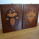 Pair of Art Deco marquetry panels - 1930 - Companion work