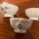 Lot of mini vintage porcelain bowls