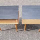 Pair of vintage bedside tables