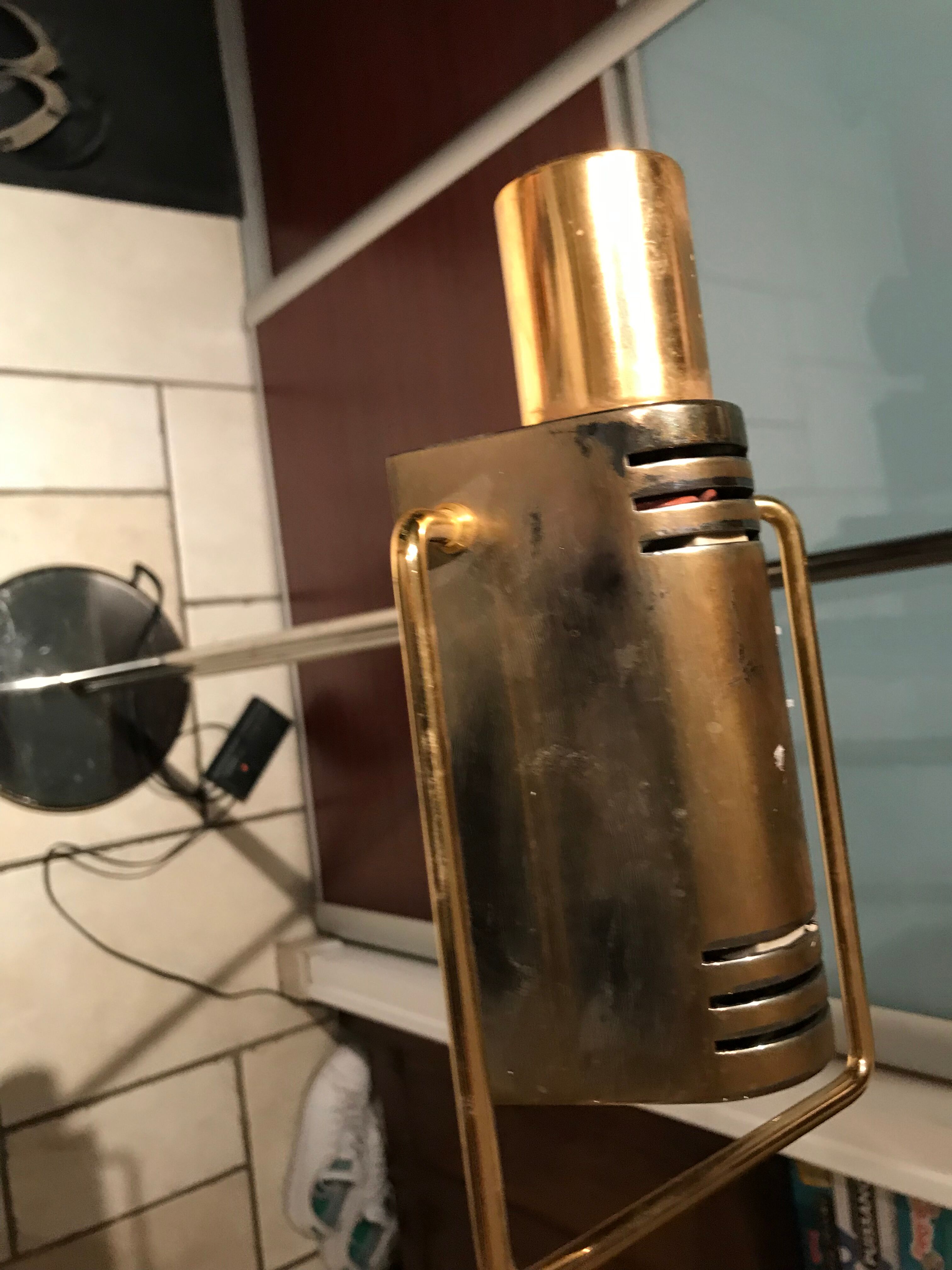 Floor lamp halogen 1970