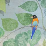 Large acrylic painting on linen canvas. Contemporary work.