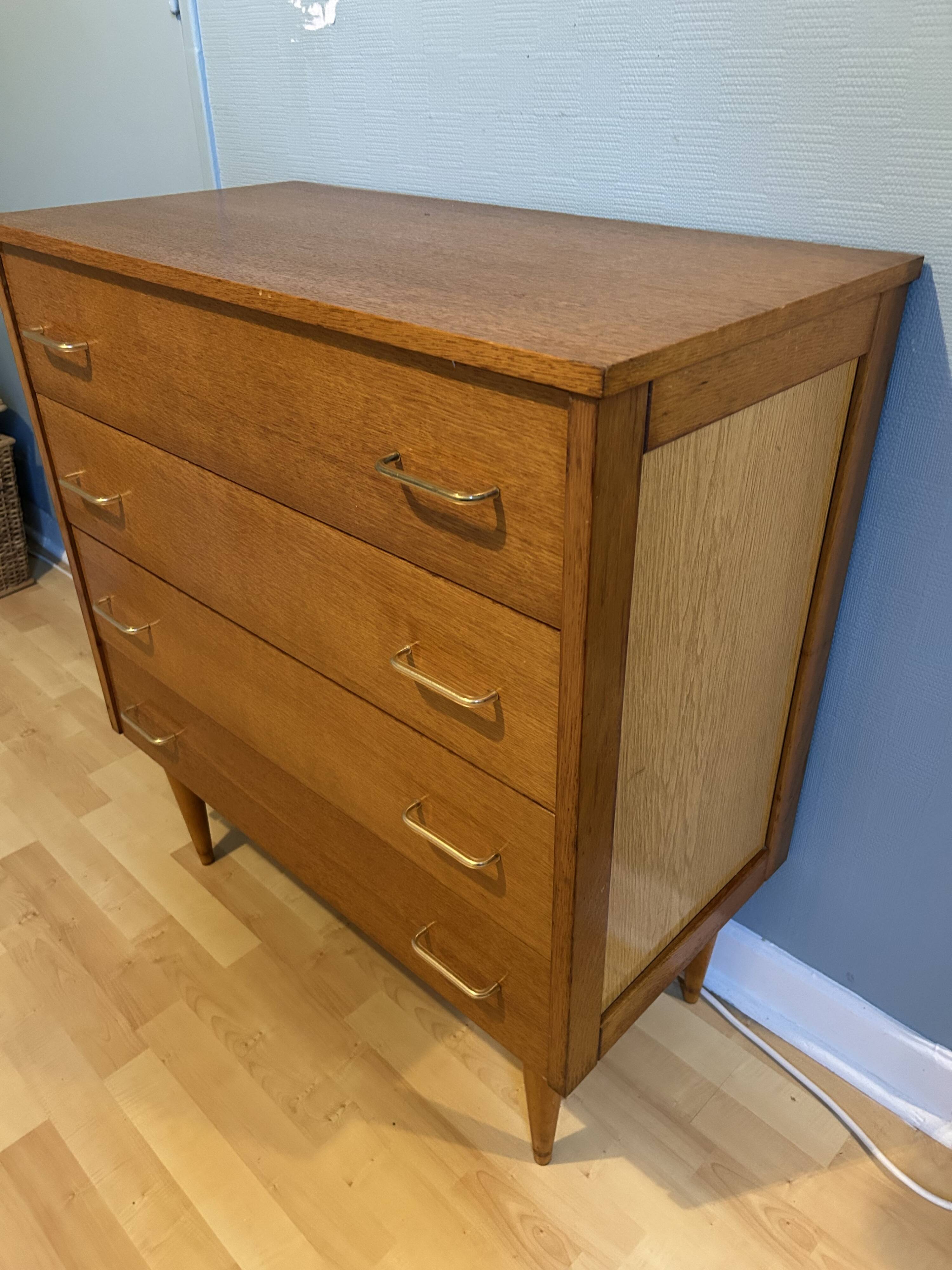 Vintage Scandinavian chest of drawers – 1950s/60s