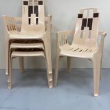Chaises Boston par Pierre Paulin pour Stamp