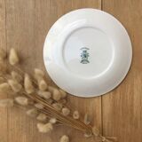 English dessert plates