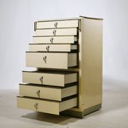 Cabinet dentaire en métal par Baisch, années 1950