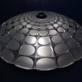 Large German Glass Ceiling Lights, Set of 2, 1960s