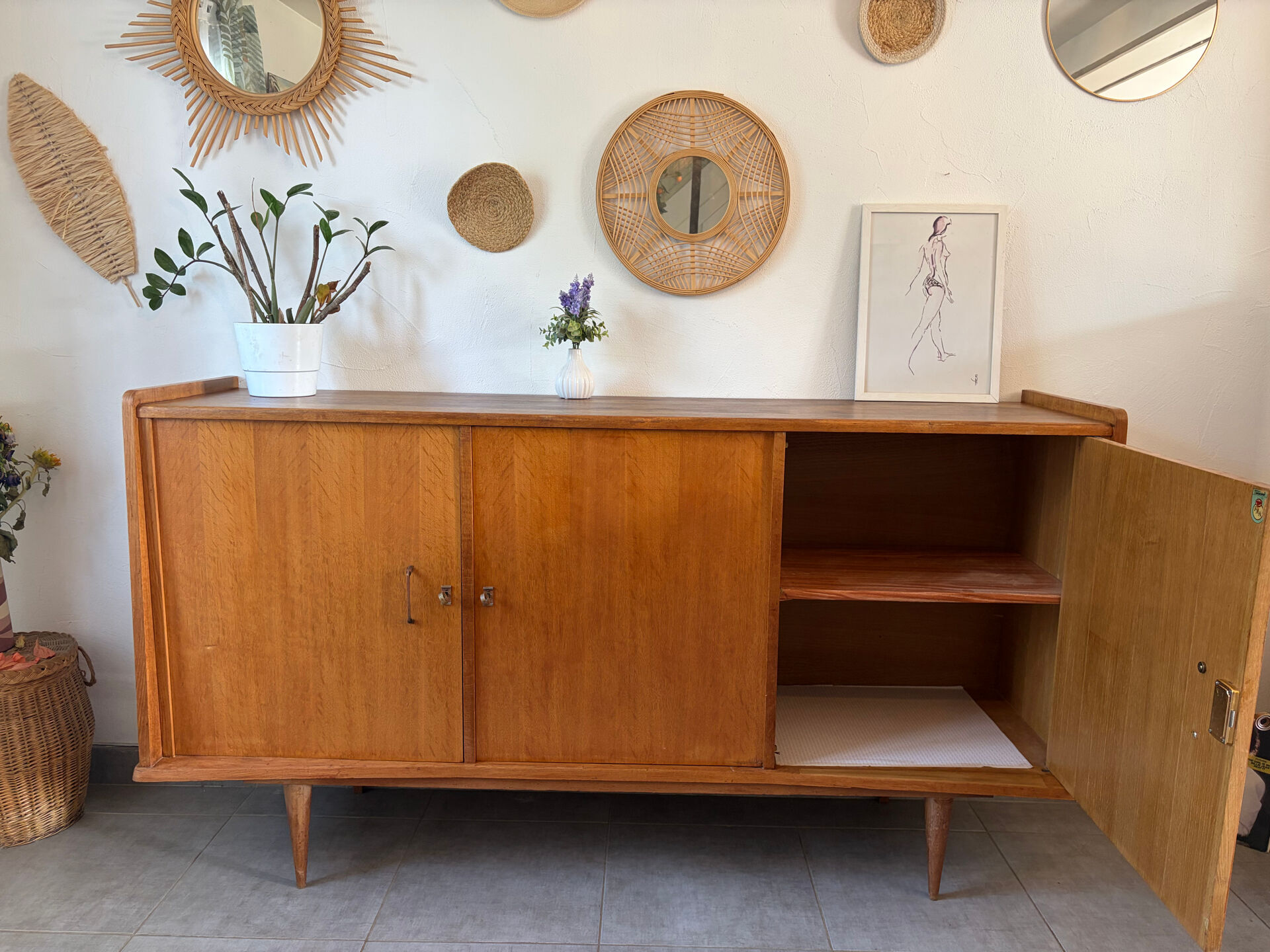 1960s vintage enfilade