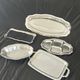 Serving Tray Set of 5, 1960s French Mid Century Tableware,