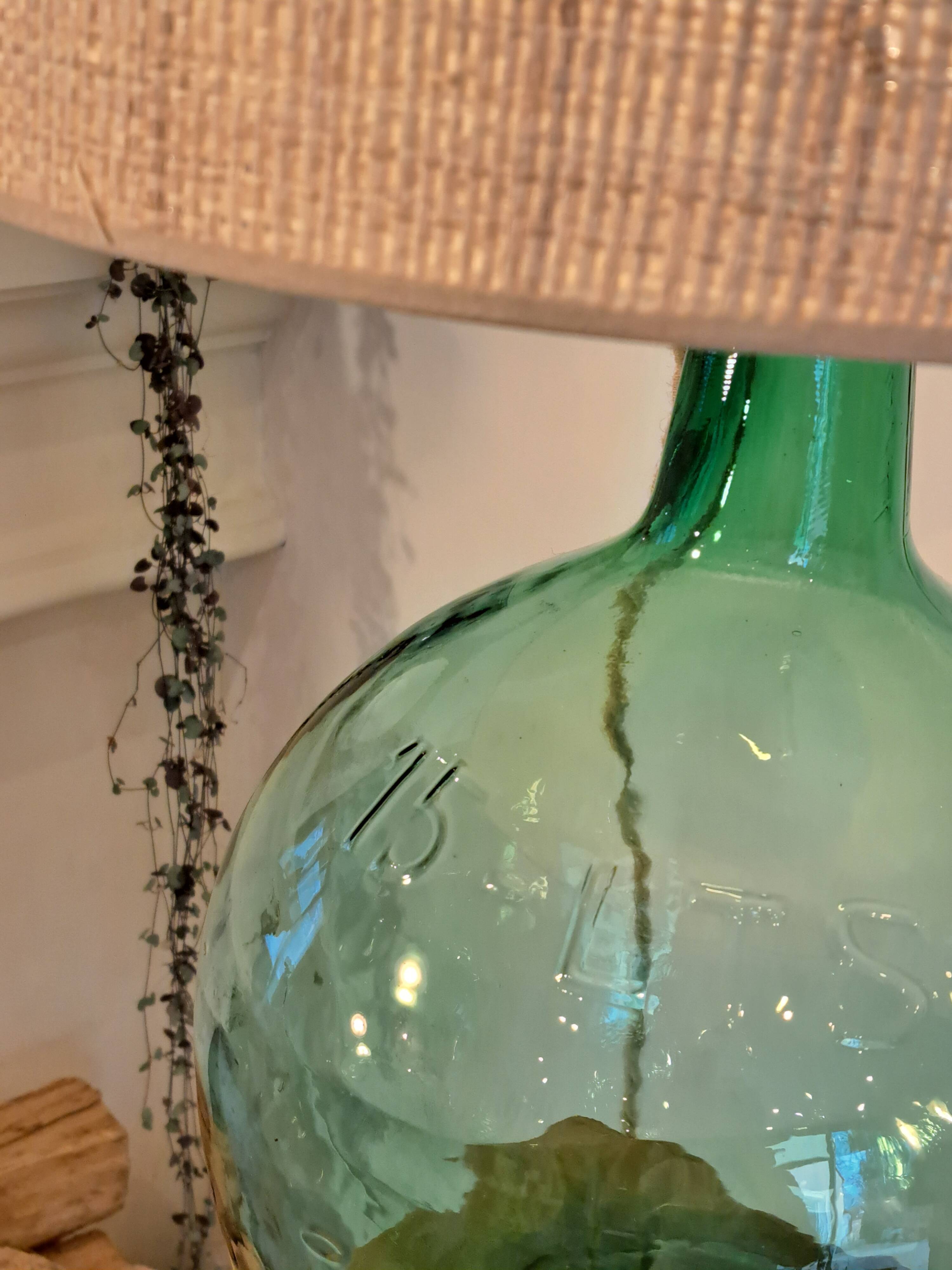 Lampe dame Jeanne vintage
