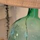 Lampe dame Jeanne vintage