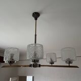 Ceiling chandelier with 6 vintage branches
