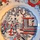 12 Assiettes modèle " Canton" B et F