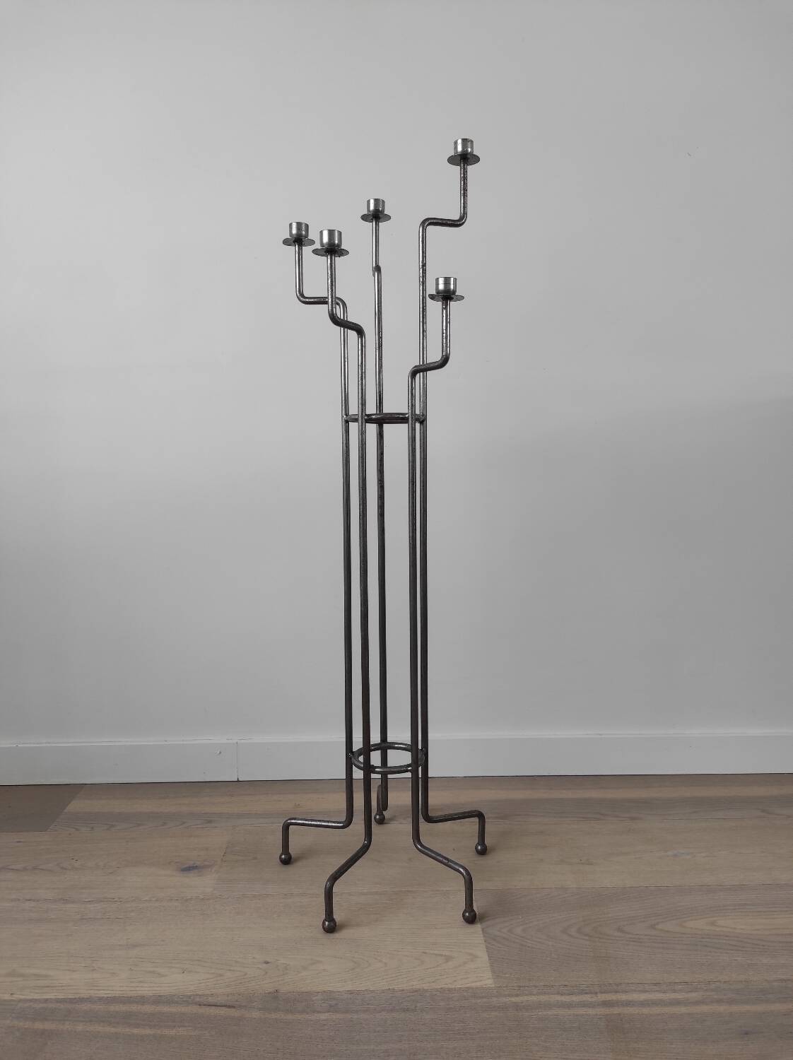 Vintage floor candle holder