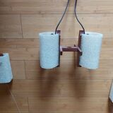 Scandinavian suspension with its two wall light