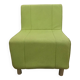 Fauteuil Chauffeuse Salon Vintage Design Vert 1970 Années 70 60